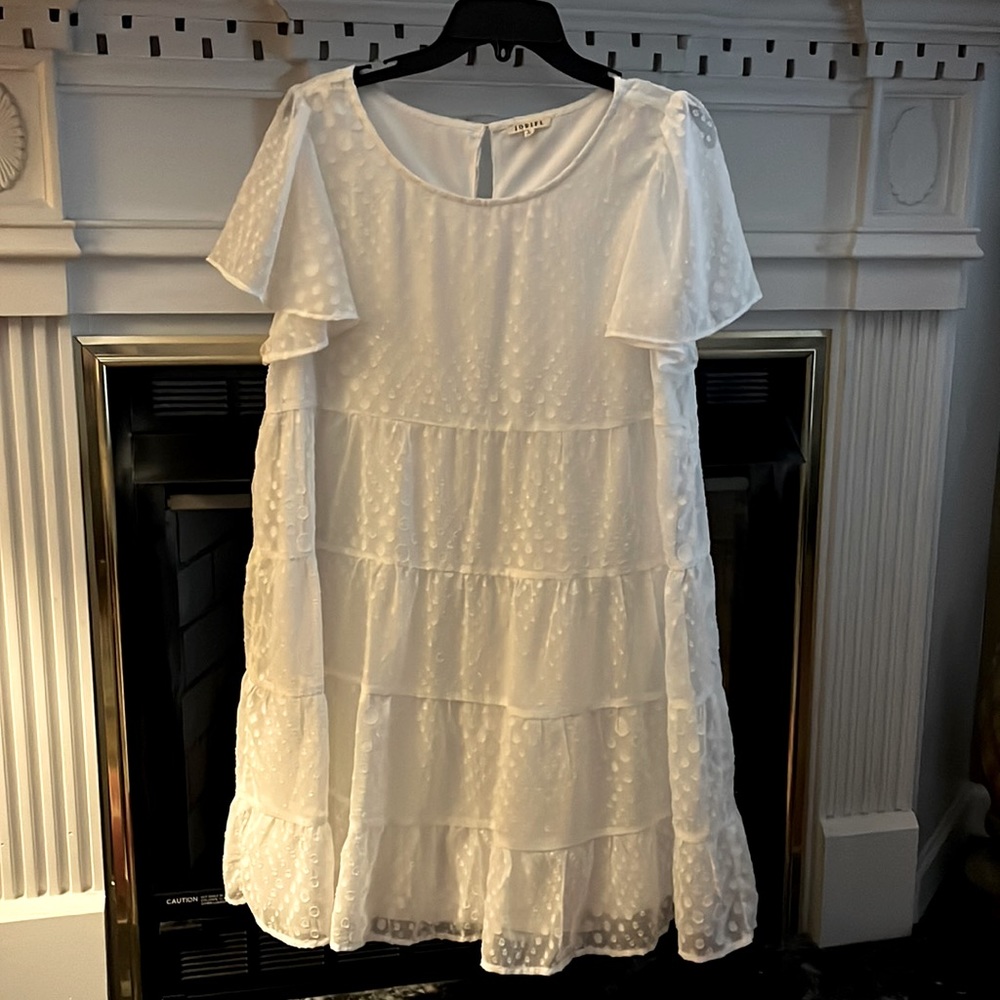 White Midi Dress